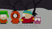 eric cartman anger GIF by South Park 