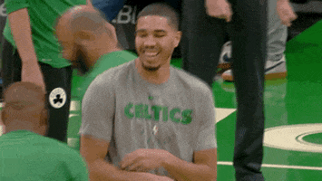 happy boston celtics GIF by NBA