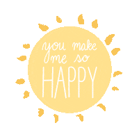Cemartcreative happy thank you sun stars Sticker