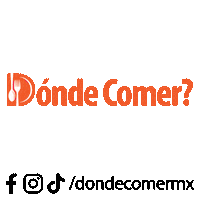 dondecomermx food comida app local Sticker
