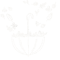 Umbrella Herbst Sticker by studiosinn