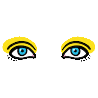 face eyes Sticker by Sanz i Vila