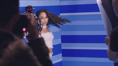Behind The Scenes Hair Flip GIF by Little Mix