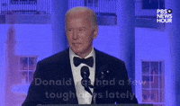 "Donald has had a few tough days lately."