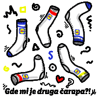Carape Sticker by Lidl Srbija