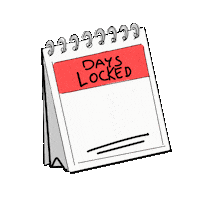 Calendar Chastity Sticker by KINK3Ddesigns
