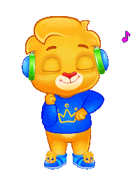 Vibing Love Music Sticker by Lucas and Friends by RV AppStudios