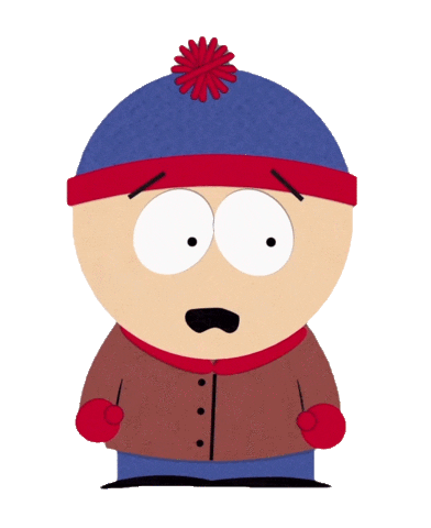 Stan Marsh Ew Sticker by South Park