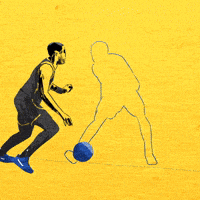 Antknee729 animation basketball nba playoffs GIF