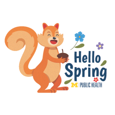 Emoji Spring Sticker by Michigan Public Health
