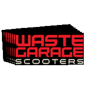 wastegaragescooters waste wastegarage wastegaragescooters wastegaragescooterssg Sticker