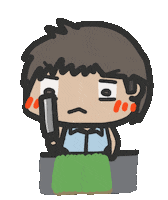 Cut Working Sticker by yomoyeah