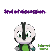 Bug Shut Up Sticker by VeeFriends