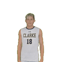 Clarke Pride Sticker by Clarke University