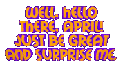 Happy April Sticker by OpticalArtInc.
