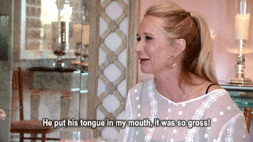 real housewives kiss GIF by RealityTVGIFs