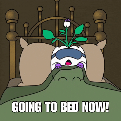 Tired Good Night GIF by Magic Eden