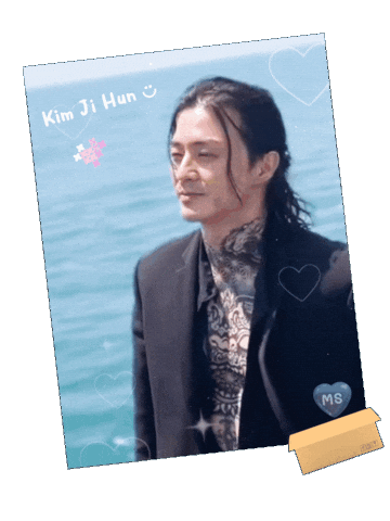 Long Hair Man Sticker