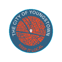 Youngstown Sticker by Yo App