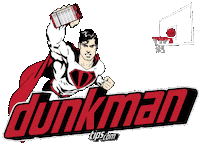 dunkmantipsbg basketball koulis dunkmantips dunkman Sticker
