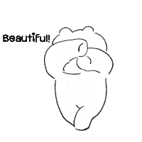 Cat Love Sticker by Minto Inc.