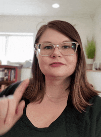 MindyWara point click point up above GIF