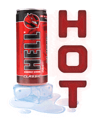 summer ice Sticker by HELL ENERGY