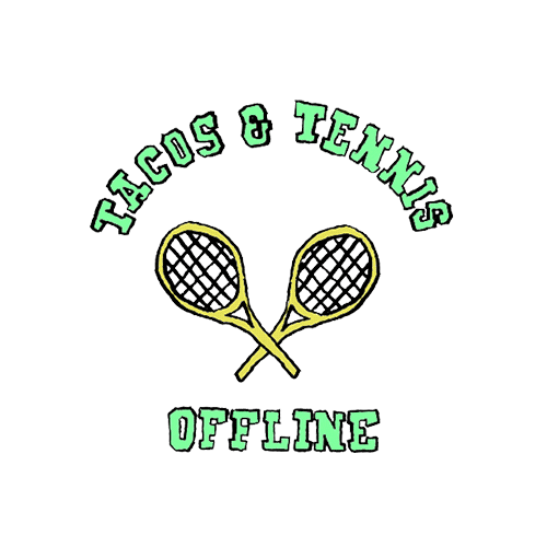 Tennis Tacos Sticker by Aerie