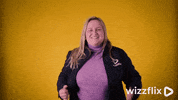 Wizzflix_ dance dancing yellow shake GIF