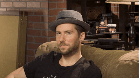 RETROREPLAY giphyupload sleepy troy baker falling asleep GIF