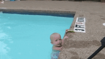 kids swimming GIF by Cheezburger