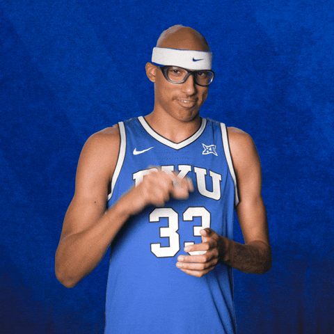 Byu Basketball Celebration GIF by BYU Cougars