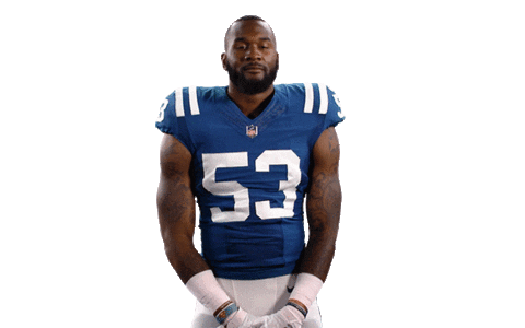 Nodding Agree Sticker by Indianapolis Colts