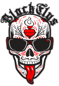 Skull Sticker by Black Flys