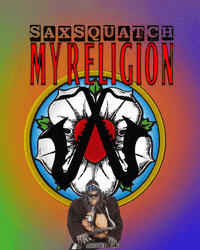 Bigfoot Saxophone GIF by saxsquatch