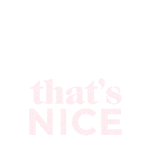 pink thats nice Sticker by Nice Branding Agency