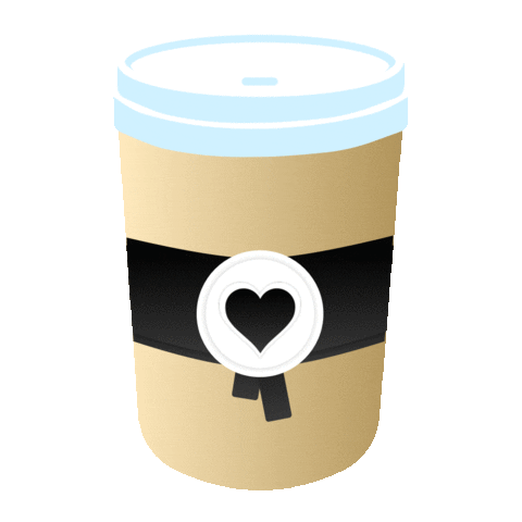 black coffee love Sticker by AM by Andre Martin