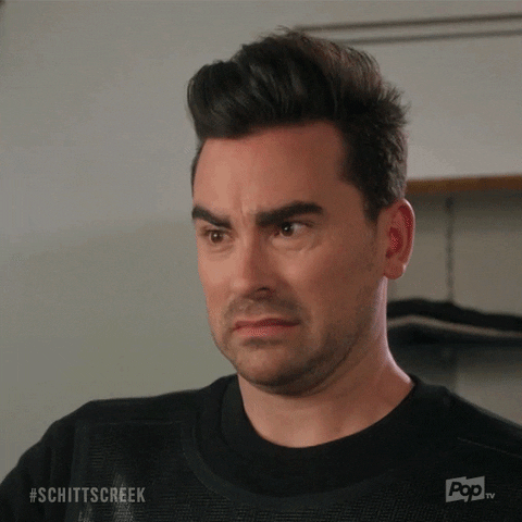 Looking Around Pop Tv GIF by Schitt's Creek