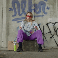 marshmallow throwing GIF by Universal Music Finland