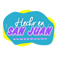 San Juan Love Sticker