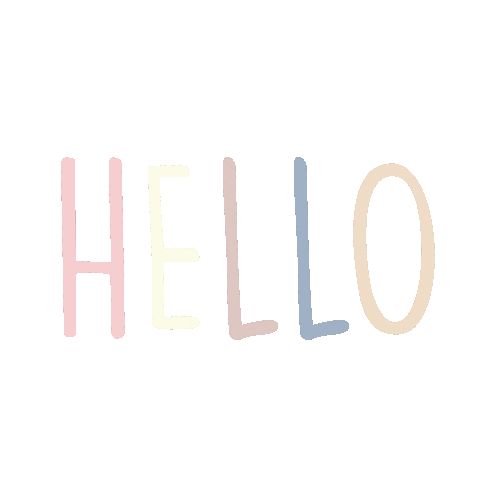 helloavamoonie giphyupload hello hi oi Sticker