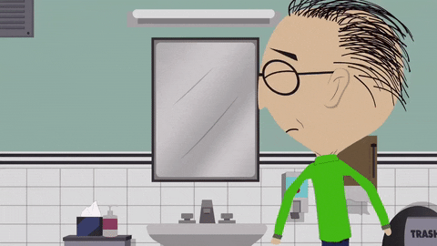 mr. mackey mirror GIF by South Park 