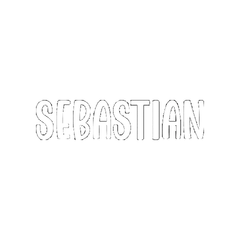 Sebastian Sticker by Fresa Creativa