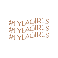 lylabeautylounge girls lyla beautylounge lylabeautylounge Sticker