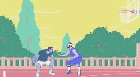 kanye west basketball GIF by Party Legends