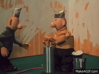 Pat And Mat Paint GIF