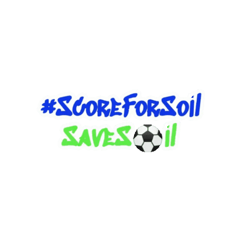 Football Soccer Sticker by Conscious Planet - Save Soil