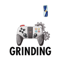 Grinding Level Up Sticker by Red Bull
