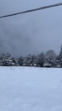 Northern New York Hit by Lake-Effect Snow