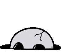 Halloween Skull Sticker by Emo Nite